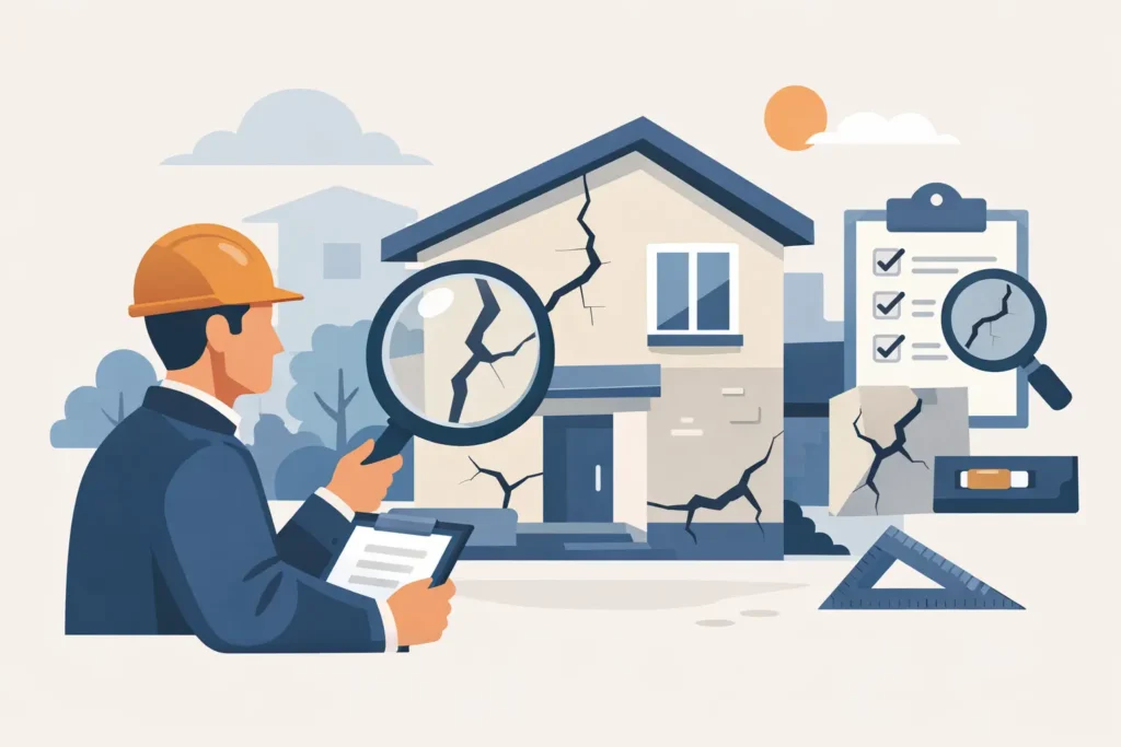 Scheurvorming woning beoordelen: zo kijkt een expert