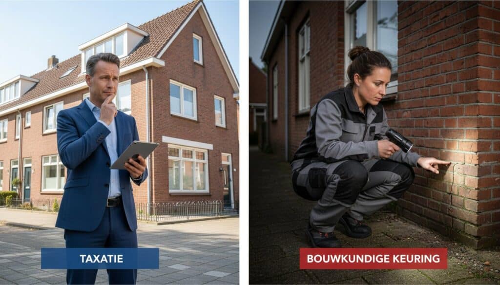 Taxatie vs. Bouwkundige Keuring: Wat is het Verschil en Heb Je Beide Nodig?