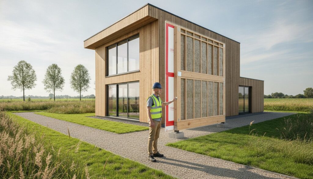 Keuring van een houtskeletbouw woning: waar moet je op letten?