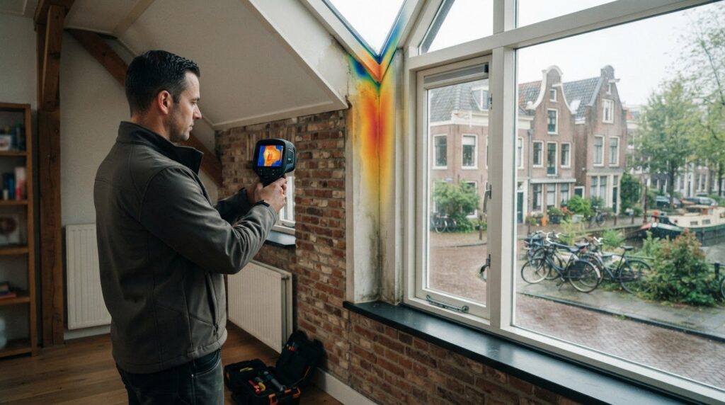 Inspectie op isolatiegebreken: zo spoor je koudebruggen en energieverlies op