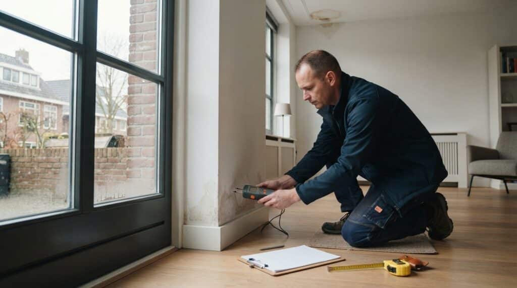 Opstijgend vocht in muren herkennen: checklist voor je woning