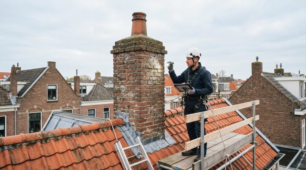 Beoordeling van de staat van de schoorsteen: waar let je op?