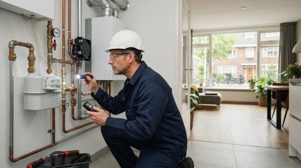 Inspectie van de gasinstallatie bij aankoop: wat controleer je?